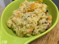 南瓜蛤蜊濃湯燉飯