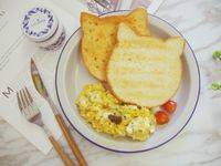 好迷人「黑松露炒蛋」簡單美味♡