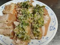 蔥薑醬五花肉