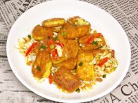 金沙豆腐