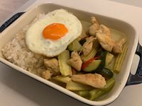 綠咖哩雞