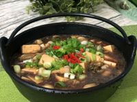 豆豉鮮蚵豆腐(中華鹽滷豆腐)