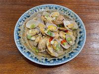 蒜香四溢《酒蒸蛤蜊》快速料理