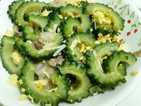 苦瓜炒蛋
