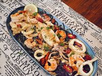 海鮮墨魚麵🦐