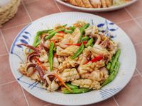 金沙四季豆軟絲