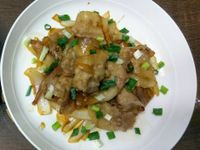 洋蔥炒肉
