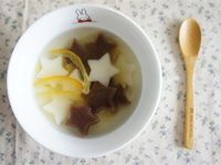 柚子茶星星湯圓