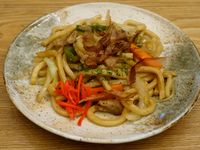 <深夜食堂>炒烏龍麵(焼うどん)