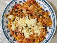 拔絲泡菜炒飯