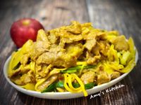 咖哩牛肉炒麵