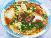 麻辣牛肉湯餃（簡易版）