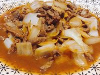 奶油洋蔥炒牛肉
