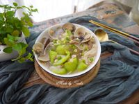 蛤蜊絲瓜粉絲