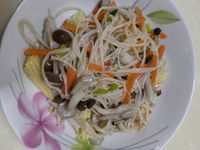 涼拌雙菇
