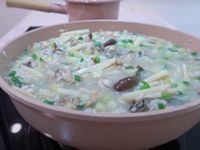 蚵仔嫩筍粥