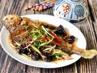 老梅燒黃魚