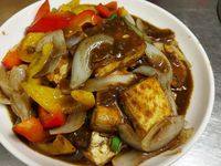 鐵板豆腐