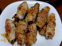 南瓜秋葵豬肉捲