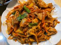 泡菜炒豬肉