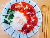 甜菜根雞肉咖哩
