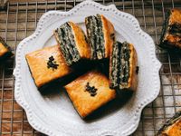 「香濃養生」黑芝麻千層司康|酥鬆綿潤