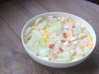 蛋香絲瓜麵線