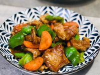 青椒炒肉片