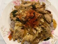 雞胸肉蓋飯