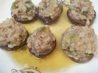 ♥ 香菇鑲肉丸