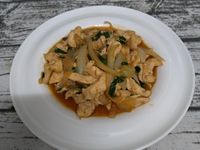 沙茶雞柳