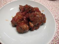 糖醋野鴨肉餅