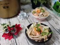鮭魚鮮菇炊飯（電子鍋版）