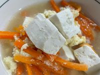 藍家小館-豆腐乳豆腐蛋花湯