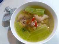 芥菜雞湯