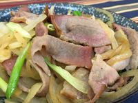 蔥爆臘肉