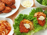 生菜包肉