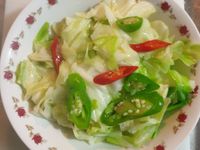 青椒高麗菜