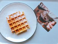 「外脆內軟」超級簡單的酥脆華夫餅