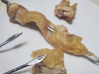 氣炸 雞腿肉串