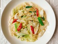 氣炸鍋炒腐乳高麗菜
