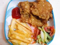 夏日炸物拼盤