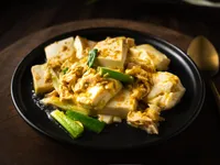 鹹蛋嫩豆腐