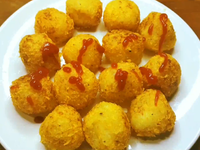 鵪鶉蛋|炸馬鈴薯鵪鶉蛋丸子|鵪鶉蛋食譜