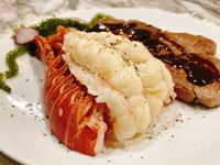 酒煎龍蝦尾