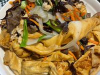 家庭菜～炒豆包