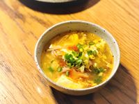 蕃茄豆腐蛋花湯