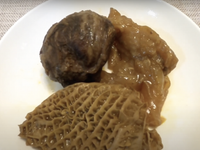滷牛三寶（牛腱心 牛筋 牛肚)