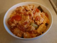 蕃茄雞蛋丼