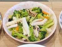 花枝炒綠花椰